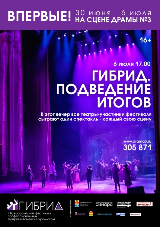 Спектакль ГИБРИД. Подведение итогов фестиваля